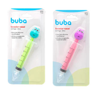Lavador Nasal Buba Dino Bebê Infantil em Oferta na Shopee