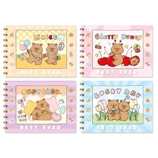 Livro de Colorir Capivara 100 Folhas 50 Folhas Ou 25 Folhas Caderno de Desenho Pintura Coloring Book Loong em Oferta na Shopee