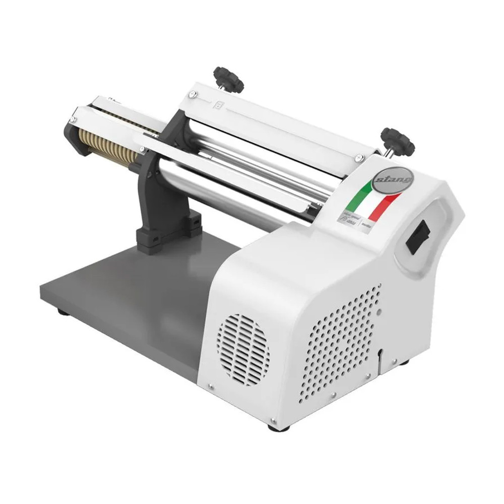 Laminador de Massa Anodilar 28cm Com Cortador Branco 220V
