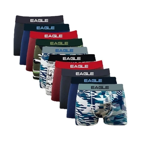 KIT 10 CUECAS BOX BOXER QUALIDADE E PREÇO BAIXO - SORTIDO