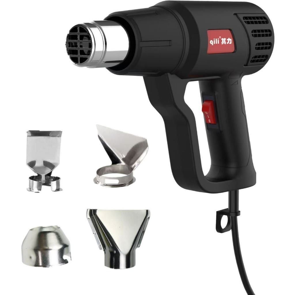 Soprador Térmico Profissional 2000W 220V com 4 Bocais Temperatura 300°C ...