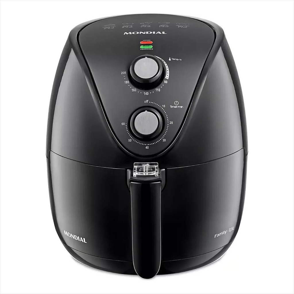 Fritadeira Air Fryer 3,5L Mondial AF-35-BF 110v Airfrier | Shopee Brasil