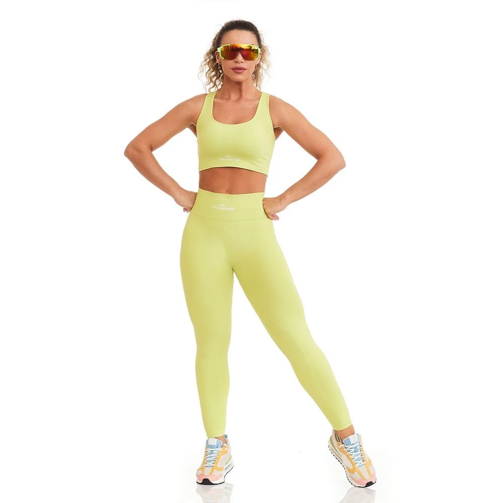 Calça legging Caju Brasil Seamless para treinos