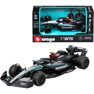 Mercedes F1 W15 E Performance - Lewis Hamilton 44 - Formula 1 2024 - Mercedes AMG Petronas - 1/43 - Bburago