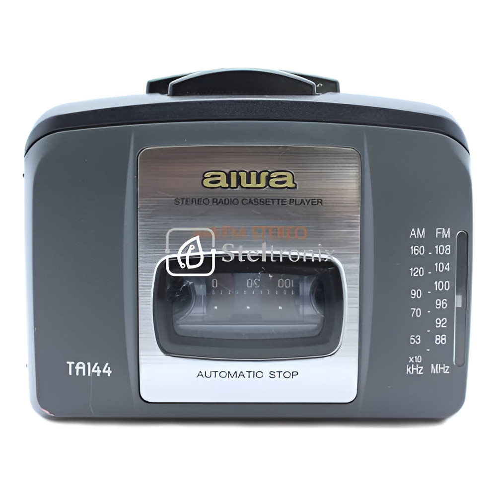 Walkman Aiwa Hs-ta144 Am Fm Toca Fita Cassete | Shopee Brasil