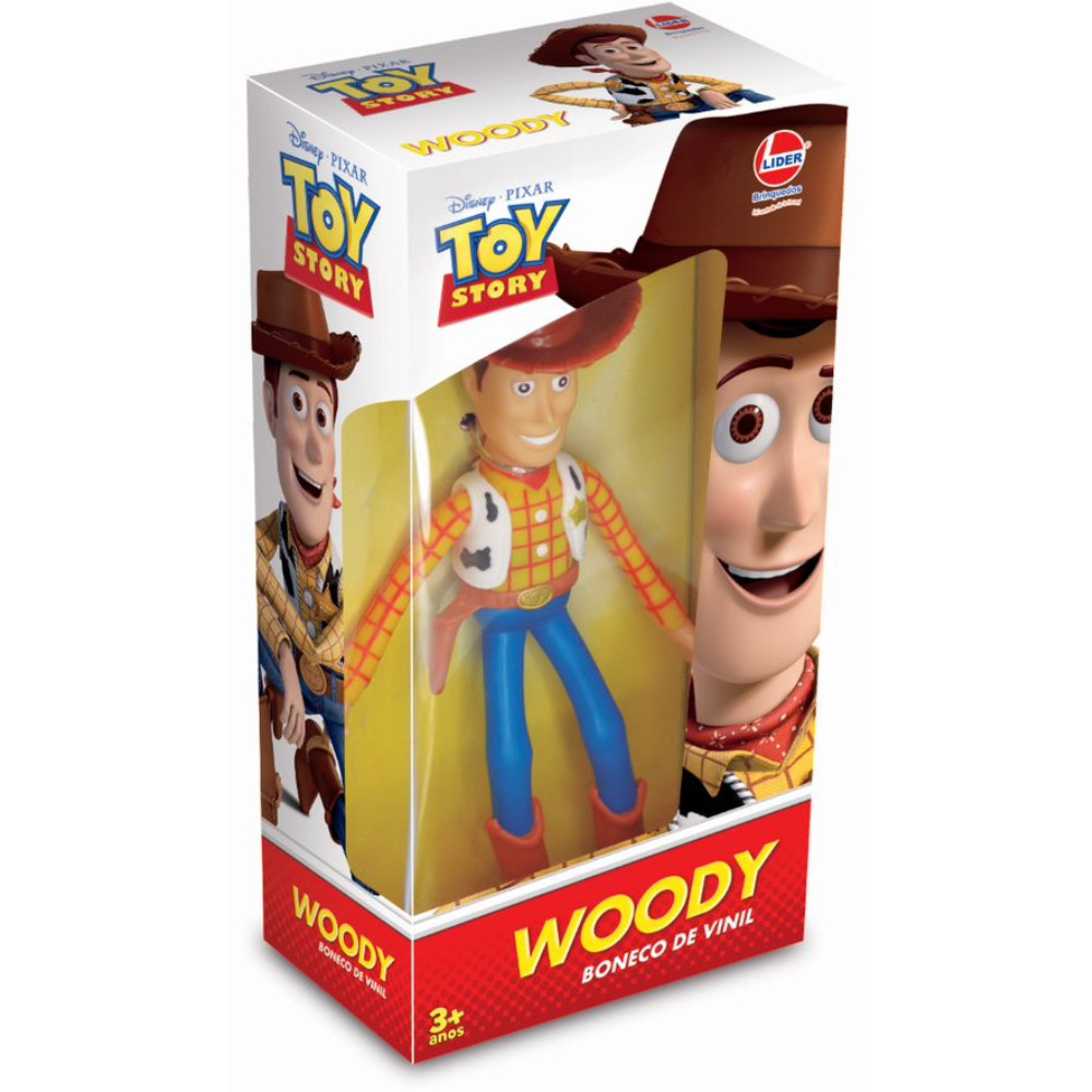 Boneco Woody Toy Story Original Articulado Lider Brinquedos Brinquedo ...