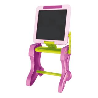 Mesa de Atividades Infantil 2 em 1 com Banquinho e Lousa Play e Learn Multikids - BR1766 em Oferta na Shopee
