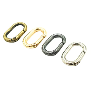 Argola Mosquetão Oval 2,5 cm Várias Cores