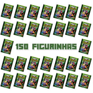 Kit de 30 Envelopes (150 Figurinhas) Oficial Craft Legends | Editora Pixel