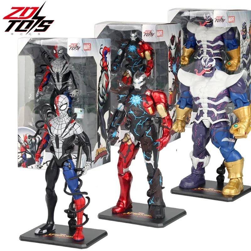 ZD Marvel Venom Series Venom Parasite Spider-Man Iron Man Overlord ...