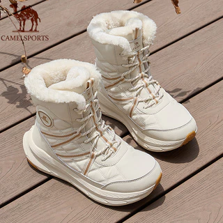 CAMEL SPORTS Novo Outono E Inverno Quente Confortável Antiderrapante Aderência Elegante Versátil Sapatos Casuais Para Mu
