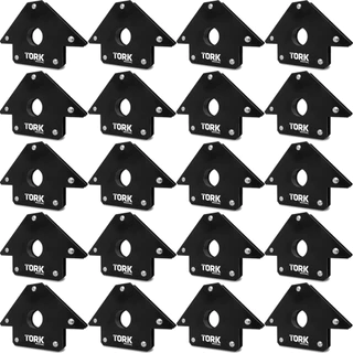 Kit 20 Esquadro Magnético Soldador Capacidade 30Kg EM-9030 Super Tork Ângulo 45 90 E 135 Graus