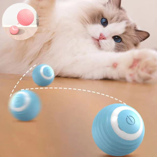 KIT 2 Peças Bola de Brinquedo Elétrica Para Gatos e Cães - Interativa/ Com Rotação Automática e Recarga USB - WYL em Oferta na Shopee