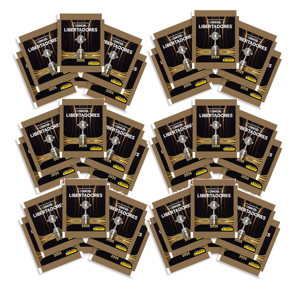 Album Panini Copa Libertadores 2025 – Avec 40 Sachets De Figurines, Collection Complète Football