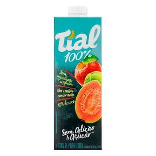Suco Tial 100% Goiaba com Maçã 1L - Embalagem com 12 Unidades em Oferta na Shopee