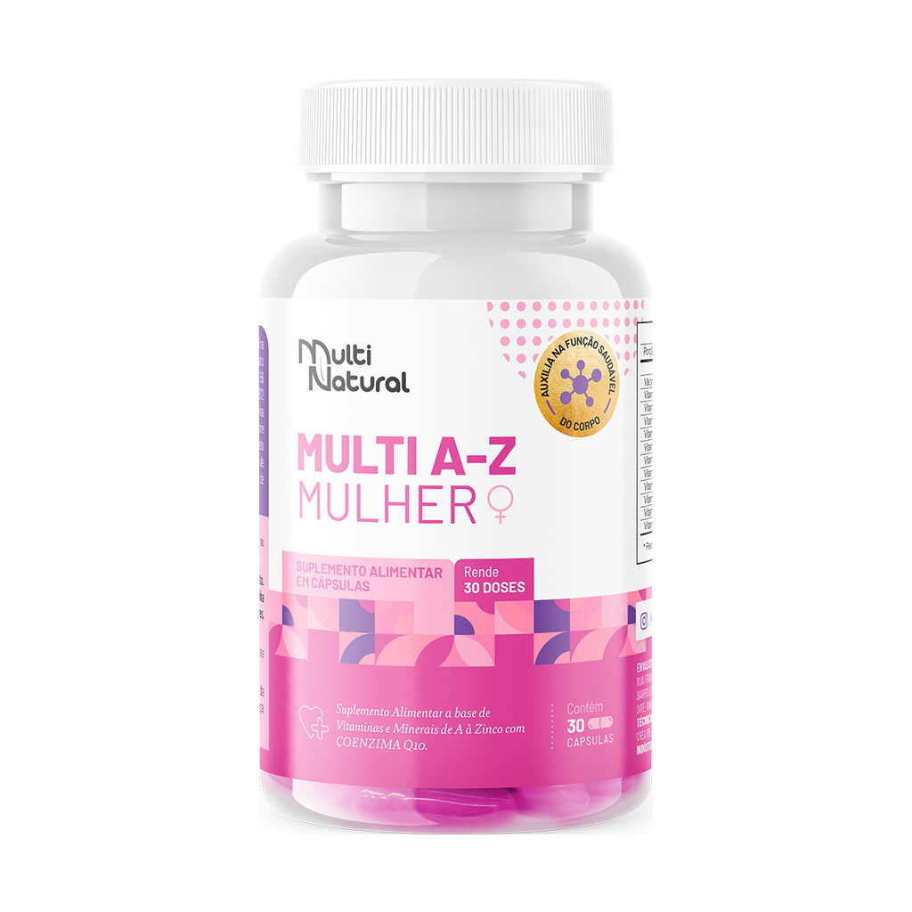 MULTI A-Z MULHER | 30 Caps | Shopee Brasil