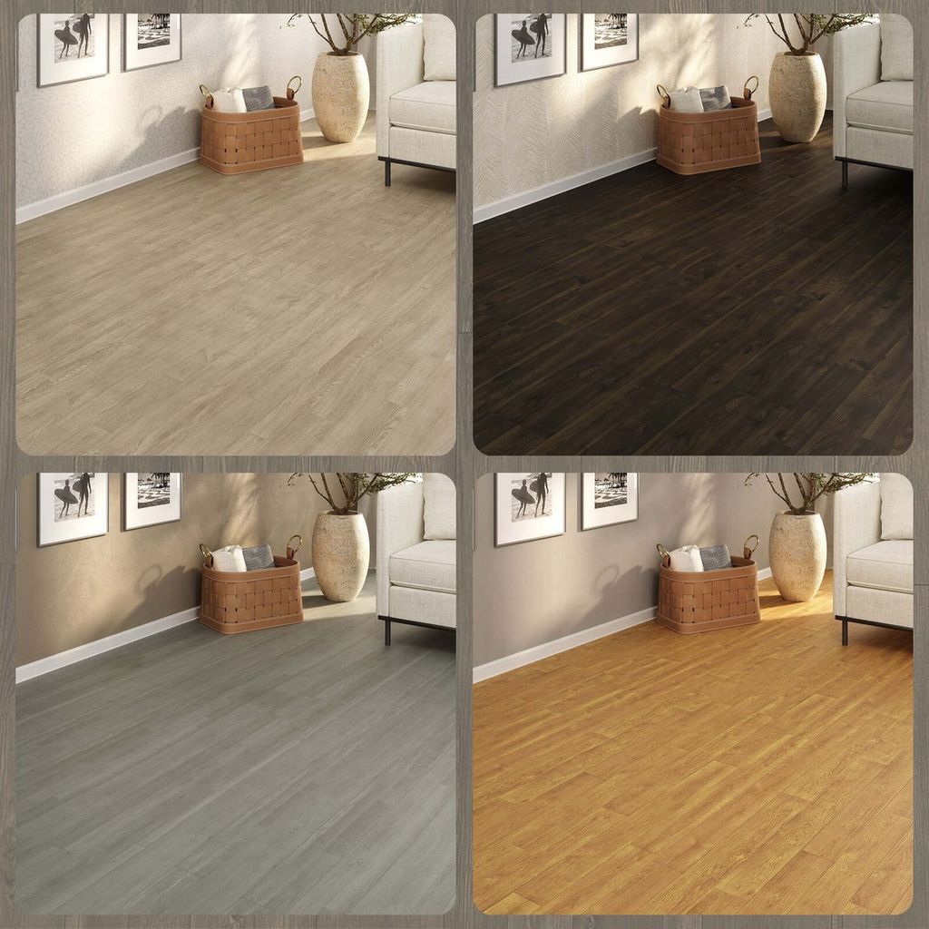 Piso Vinílico Em Manta PVC 0,7mm Antiderrapante 10m² Brilhoso | Shopee ...