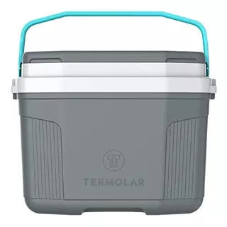 Caixa Térmica 20 Litros Termolar SUV, Cinza e Verde Litoral