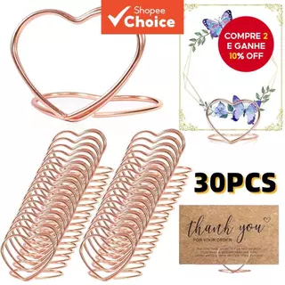 Suporte De Número De Mesa De Casamento , Etiquetas De Assento Com Nome , Clipes De Cartão , Foto , Cartões , Expositor em Oferta na Shopee