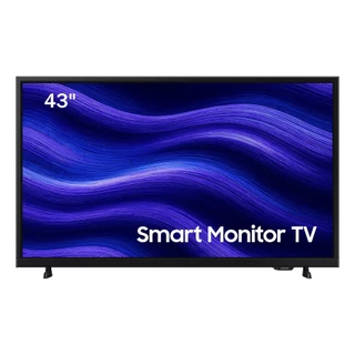 Smart Tv 43" Samsung FHD Tizen HDR10 Plus HDMI USB Wi Fi LS43F6000F Canais Gratuitos Central Jogos em Oferta na Shopee