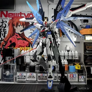 Modelo Freedom Gundam HG Strike Vermelho Astray Unicórnio Mobile Suit Daban Montagem Mecha MG Figura Brinco