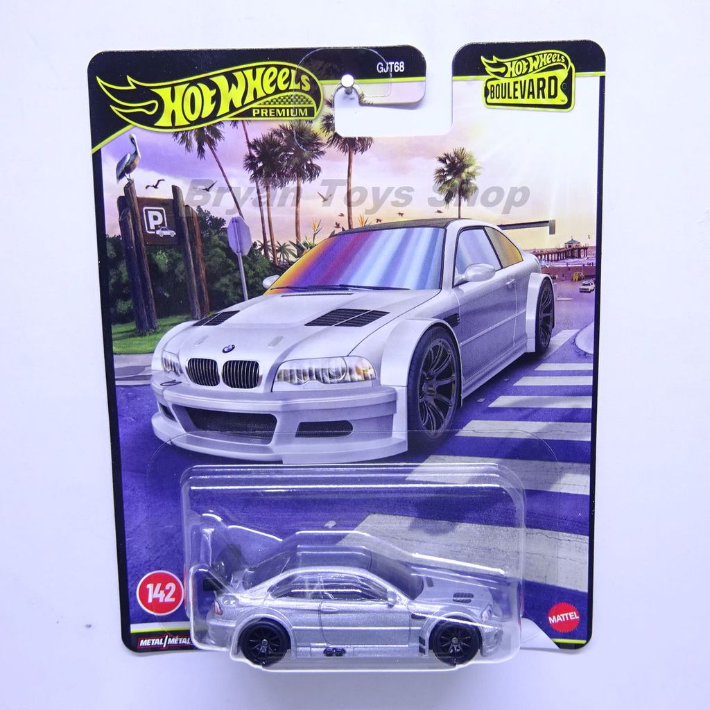 Boulevard Premium Hot Wheels BMW M3 GTR Cinza | Shopee Brasil