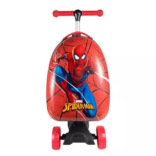 Mochila Carrinho Patinete Spider Man Marvel Avengers Aranha em Oferta na Shopee