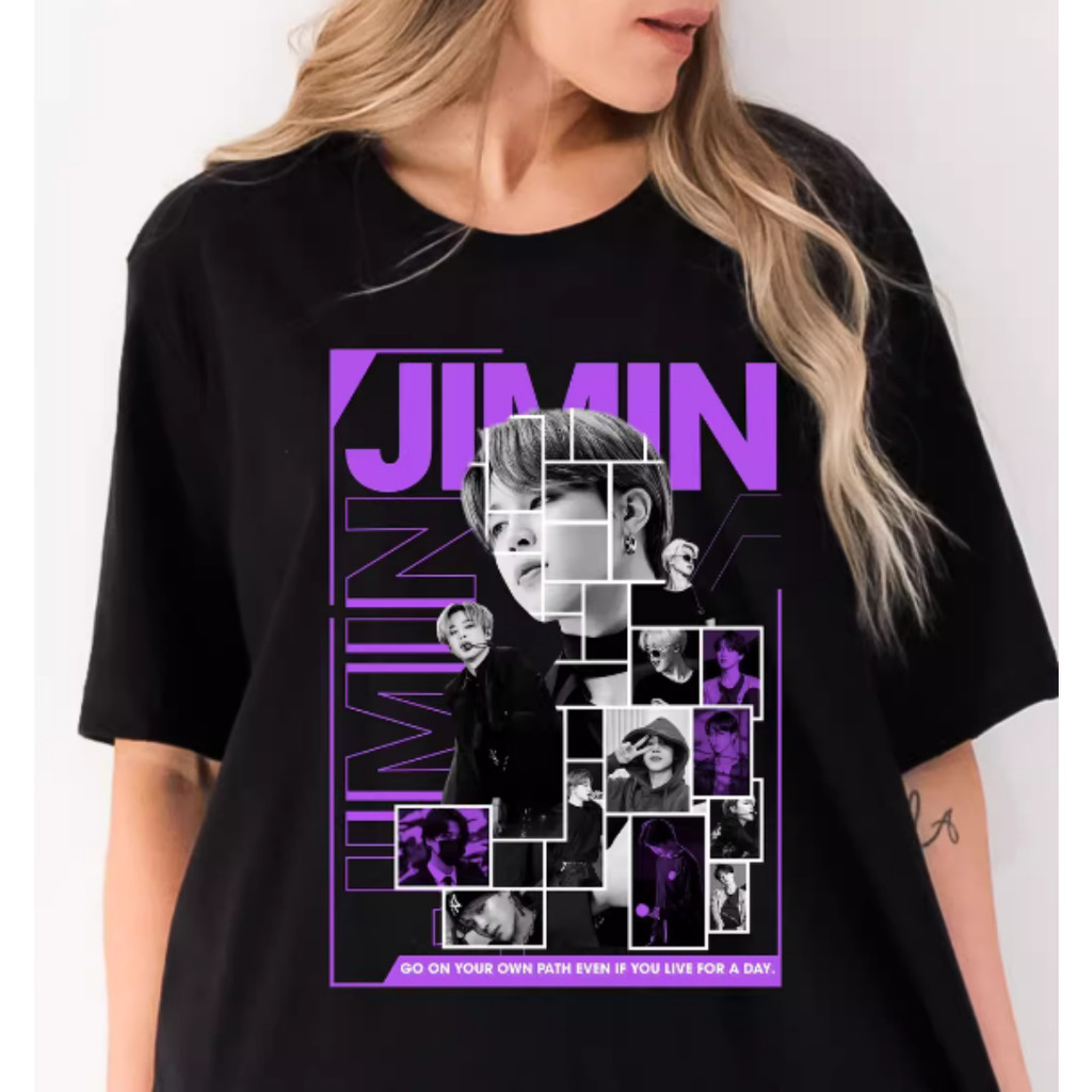 Camiseta Feminina Street Style Em Algodão Puro Com Estampa Do