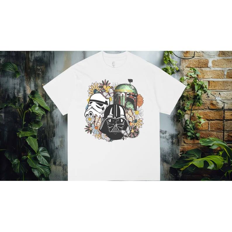  STAR WARS コラボ シャツ ユニフォーム 2026 Camiseta OversizedUnissex Alta Qualidade Branca 