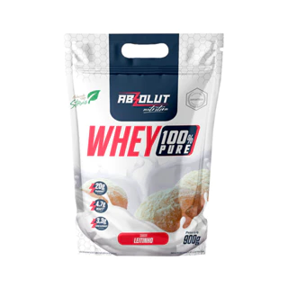 Whey Concentrado Leitinho 900g - ABSOLUT em Oferta na Shopee