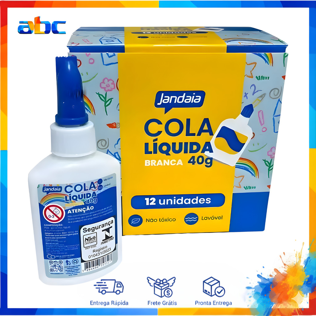 Kit cola liquida jandaia 40g | Shopee Brasil