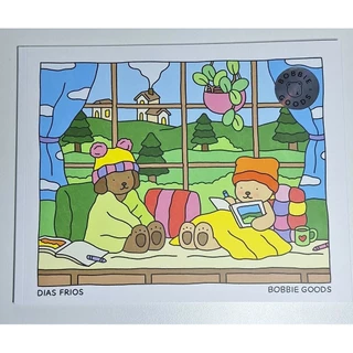 Livro Colorir Bobbie Goods Dias Frios em Oferta na Shopee