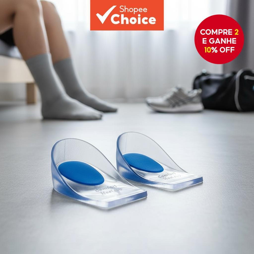Palmilhas de Suporte em Silicone Gel Ortopédico para Alívio da Dor e ...