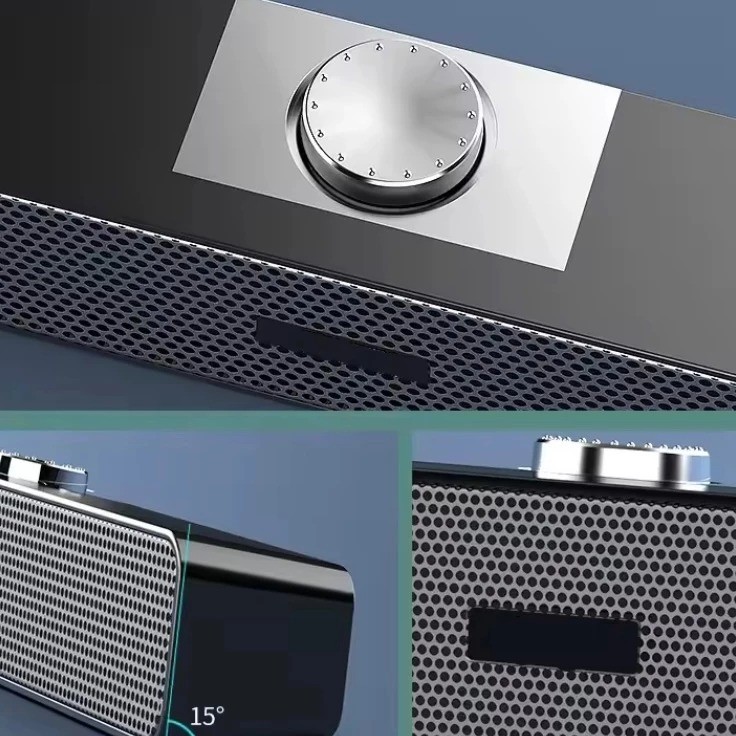 Soundbar Gamer Para PC e Notebook Caixa de Som 6W RMS USB P2 ACS-4512 — imagem 4