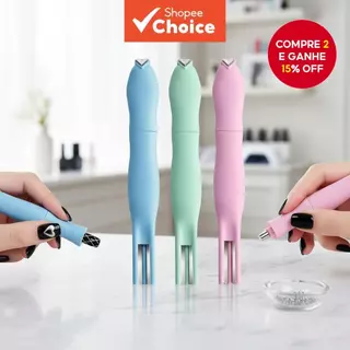 Monja Caneta Magnética para Nail Art com Imã em Formato de Coração 3D para Manicure DIY Multifuncional em Oferta na Shopee