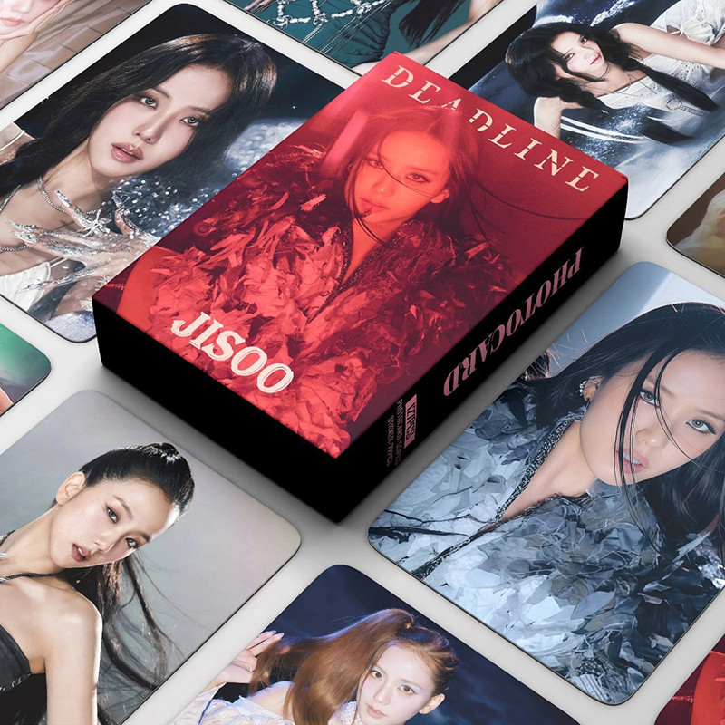 BLACKPINK DEADLINE JISOO 東京ドーム 特典 トレカ Blackpink Deadline World Tour photocard fanmade - Rosé, Lisa