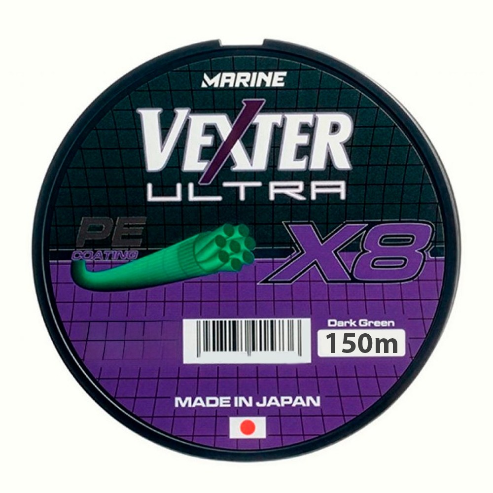 Linha Multifilamento Vexter Ultra 8X Verde 150mt - Marine | Shopee Brasil