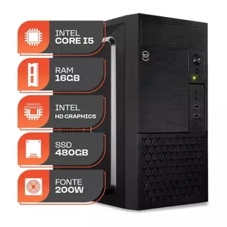 Computador Home Essential S, Intel Core I5 4ª Geração, 16GB DE RAM, SSD 480GB em Oferta na Shopee