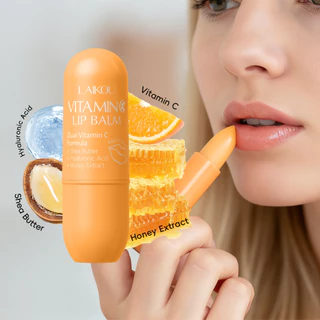 Bálsamo Labial LAIKOU Com Vitamina C-Dupla , Ácido Hialurônico , Manteiga De Karité | Lábios Hidratantes , Não Pegajosos em Oferta na Shopee