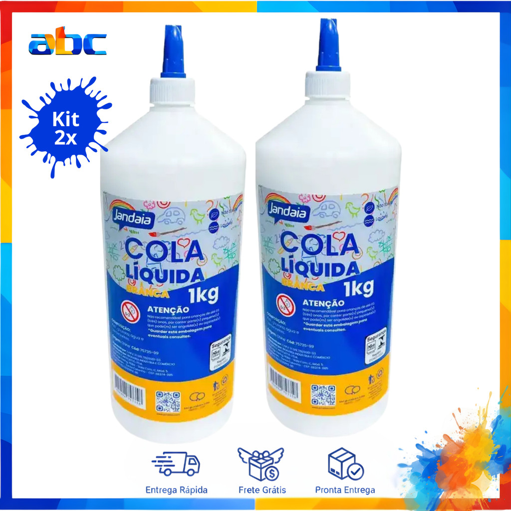 Kit Cola Liquida 1kg | Shopee Brasil