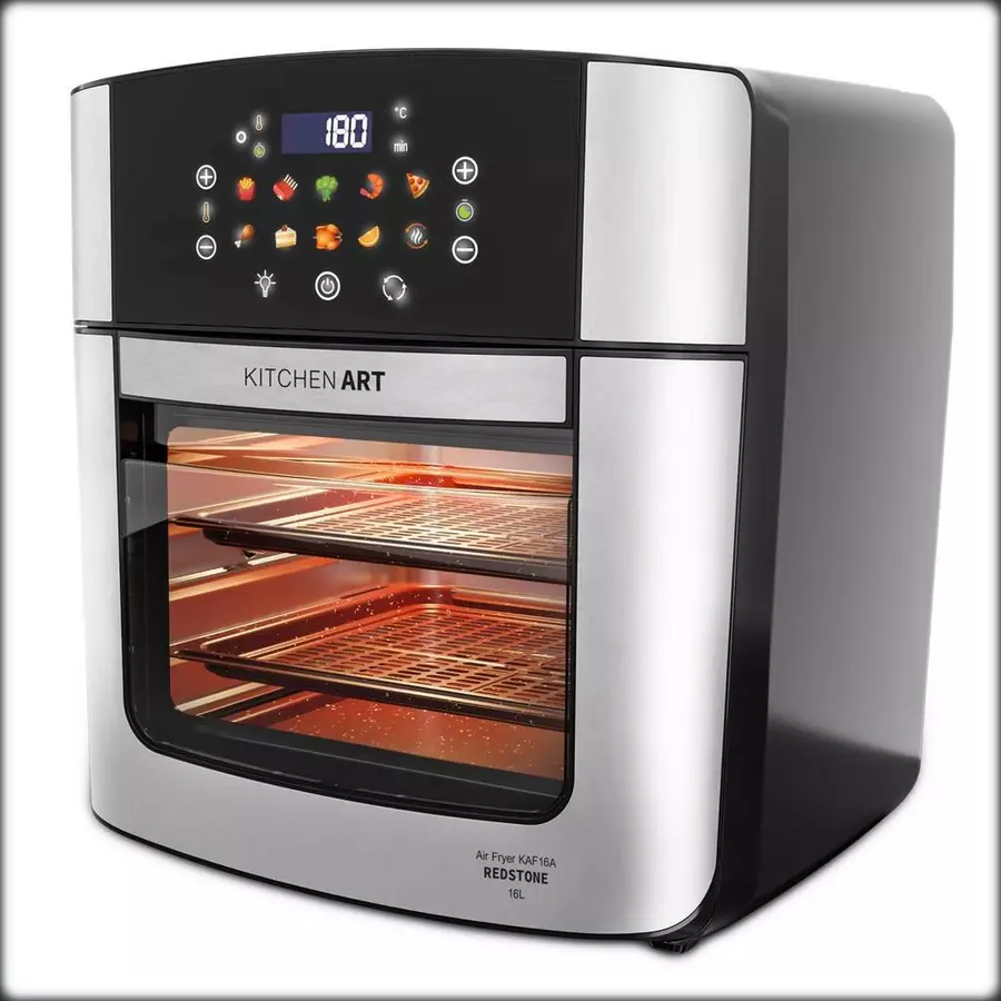 Air Fryer Oven Kitchen Art KAF16A 16L 4 em 1 com Espeto Rotisserie 1700W - foto 8