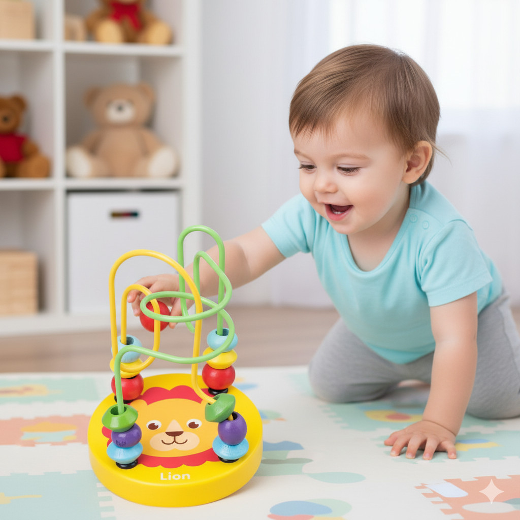 Brinquedo Aramado Mini Montessori O interativo para o desenvolvimento ...