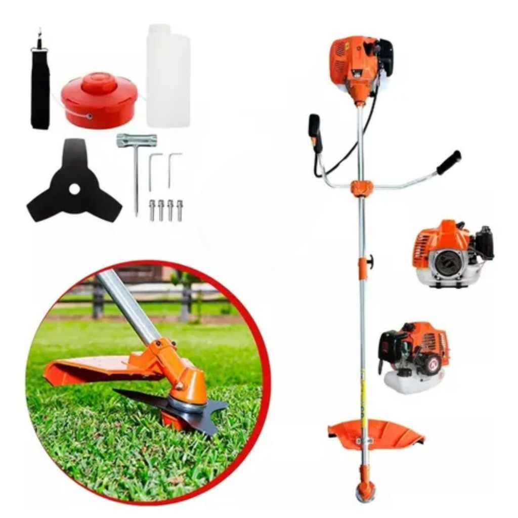 ROÇADEIRA NAKA 83CC 3.5HP CORTADOR DE GRAMA POTENTE E EFICIENTE A