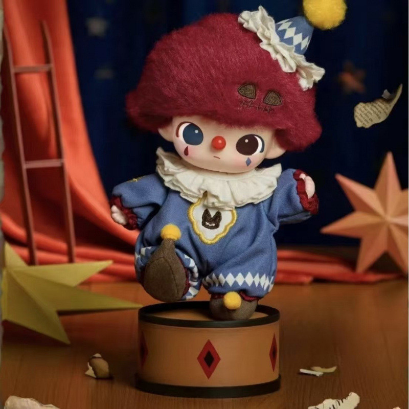 Labub Clown Series Blind Box Vinyl Plush Doll Pendant | Shopee Brasil