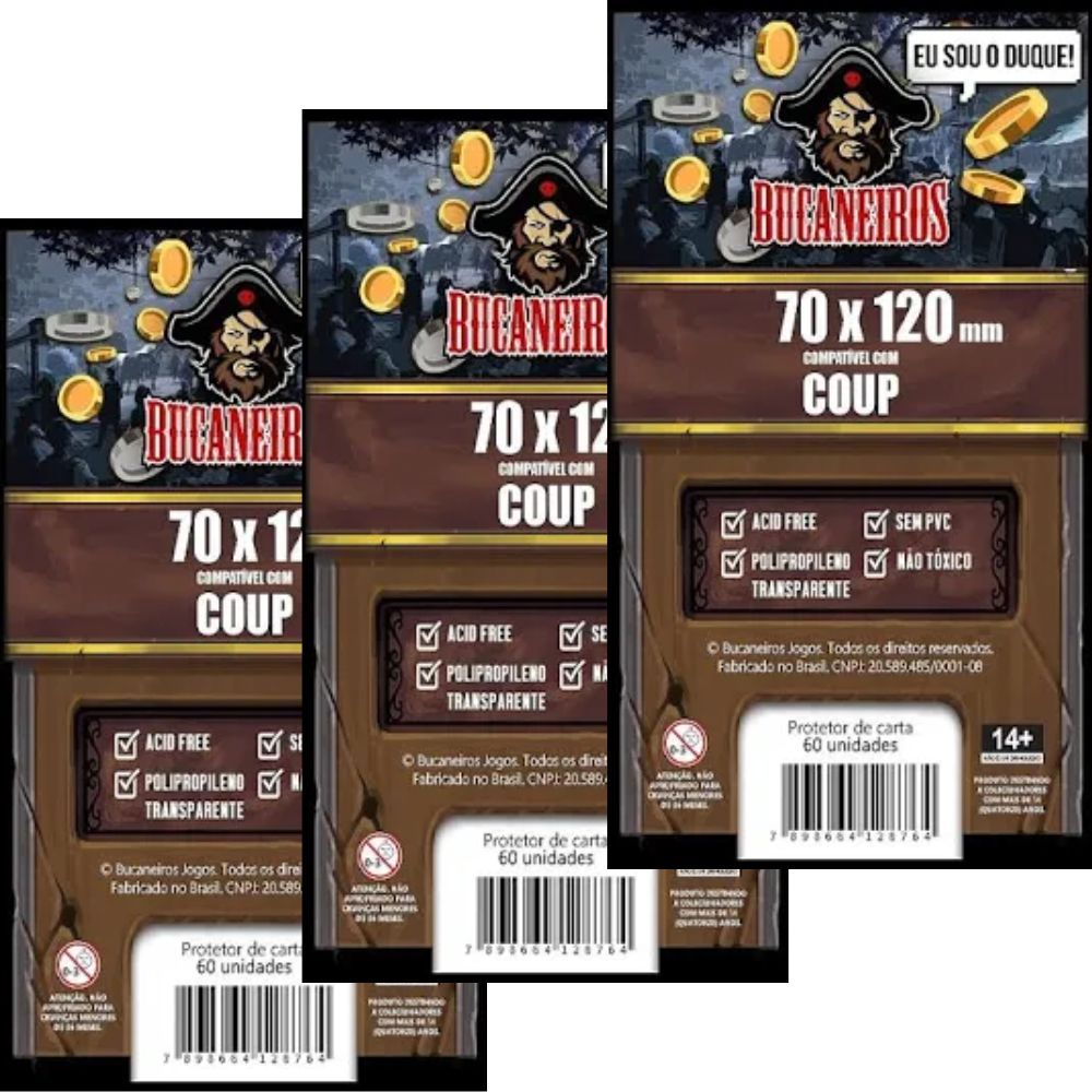 coup card sleeves Exact Fit for Standard Size Cards (100) – Engineered from 60 Card Sleeve Bundle: Coup™