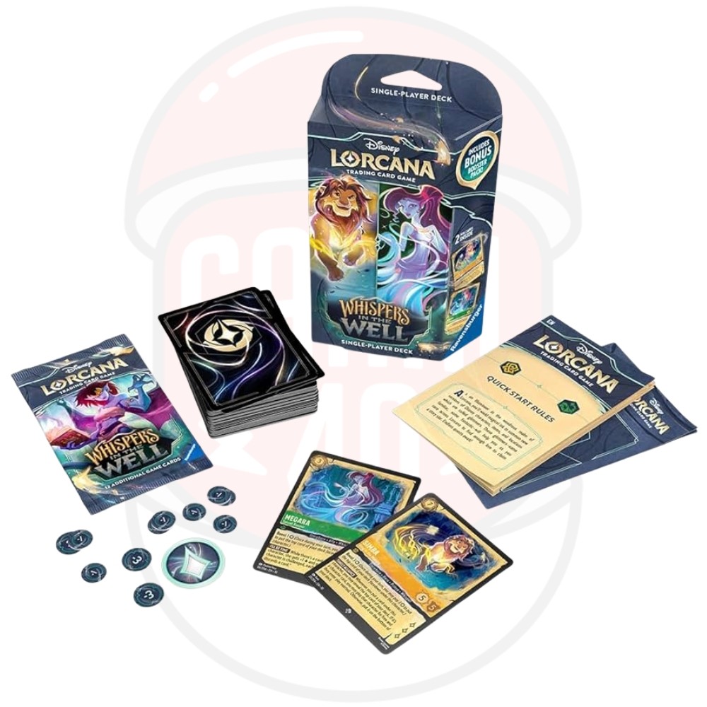STARTER DECK DISNEY LORCANA SET 10 WHISPERS IN THE WELL SIMBA E