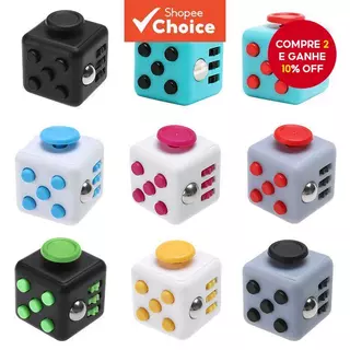 1pc Brinquedos Em Cubo De Rubik Ajuda A Aliviar O Estresse Para Adultos E Crianças em Oferta na Shopee