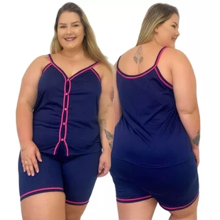 Kit 2 Baby Doll de alça Pluz Size em Oferta na Shopee