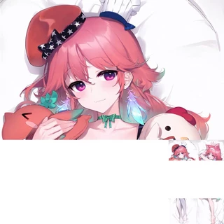 VTuber Hololive Takanashi Kiara Anime Dakimakura Dupla Face Reforço Abraçando Fronha Pele De Pêssego