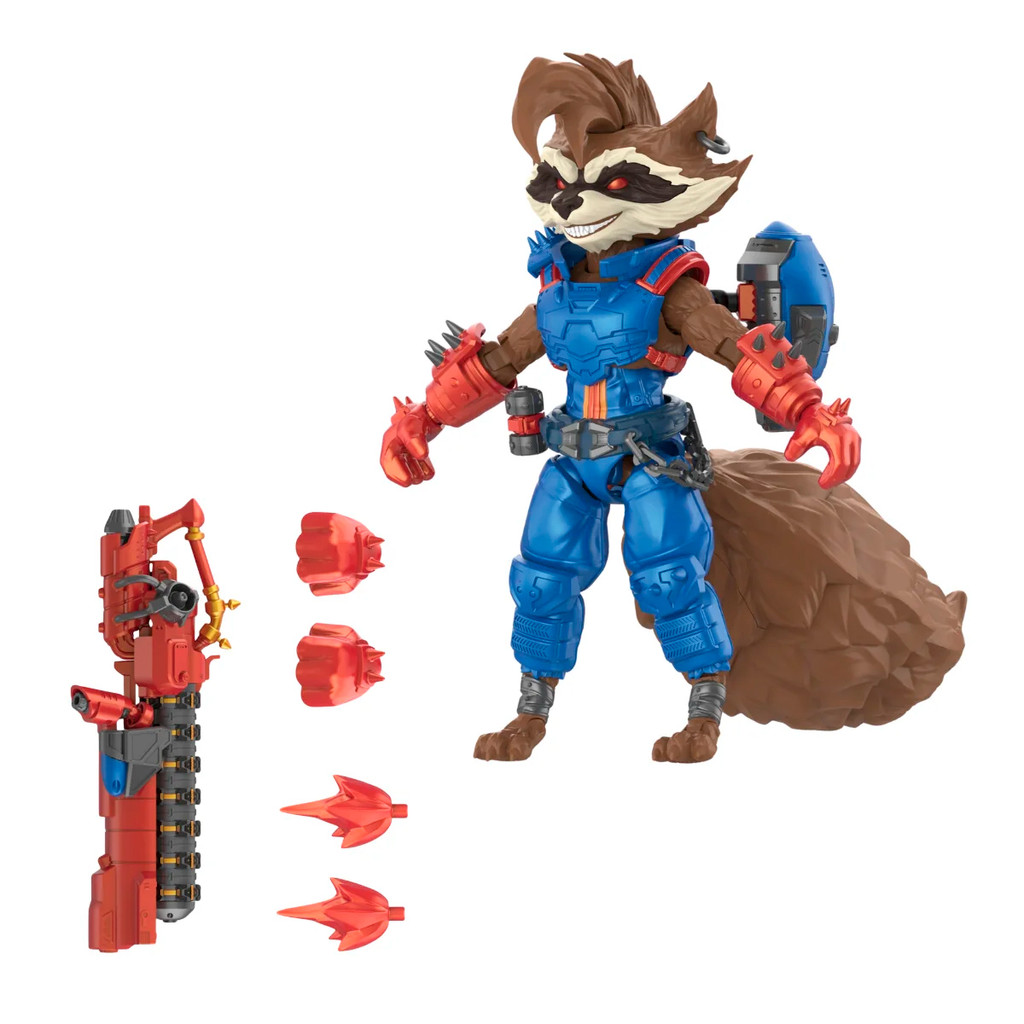 MARVEL - rakutan09 Boneco Articulado Montável Blokees Marvel Rivals CC09 Rocket
